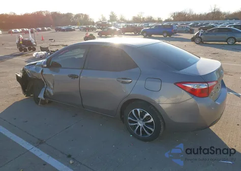 2014 Toyota Corolla Le из США, поврежденный, VIN 2T1BURHEXEC048331